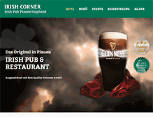 Tablet Screenshot of irish-corner.de